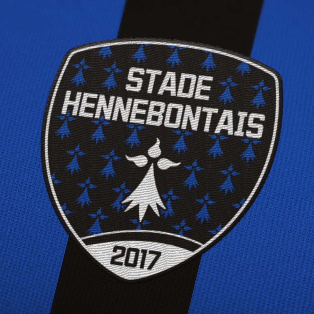 Alan Harnois - Directeur artistique - Graphiste - Freelance - Réalisations -Logo du club de foot du Stade Hennebontais - Images - Principale